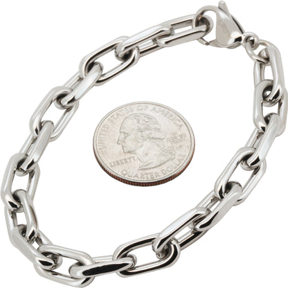 8mm Cable Link Bracelet 8.5"