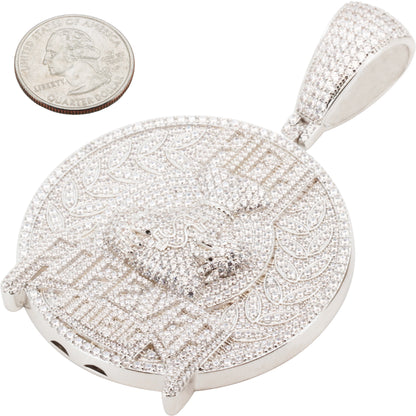 Rich Forever Music Circle Pendant