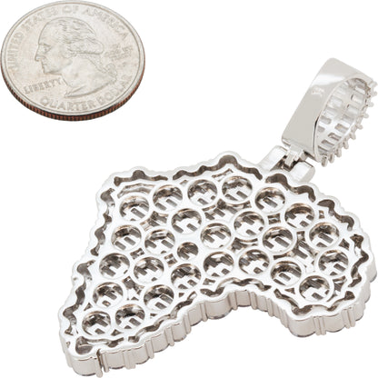 Africa Map Pendant