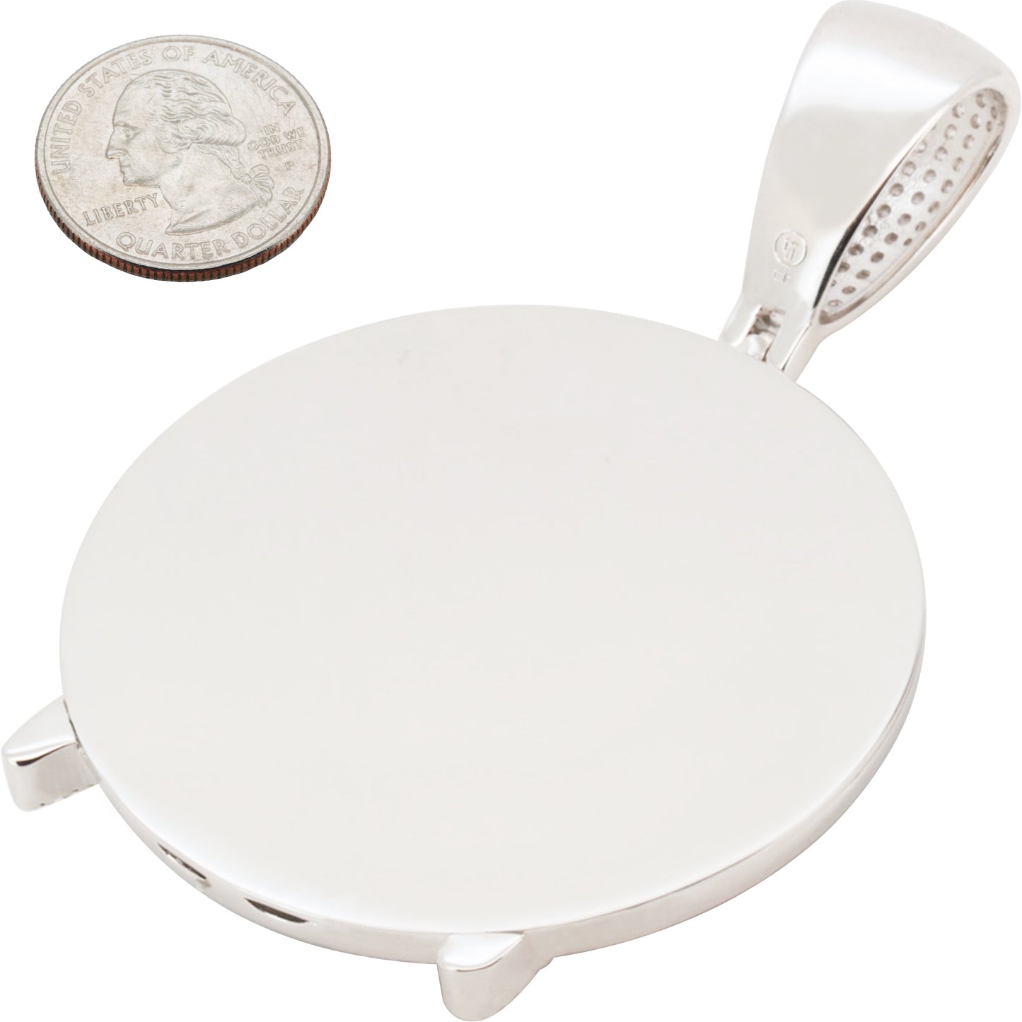 Rich Forever Music Circle Pendant