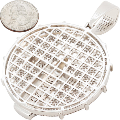 Cross Jesus Circle Pendant