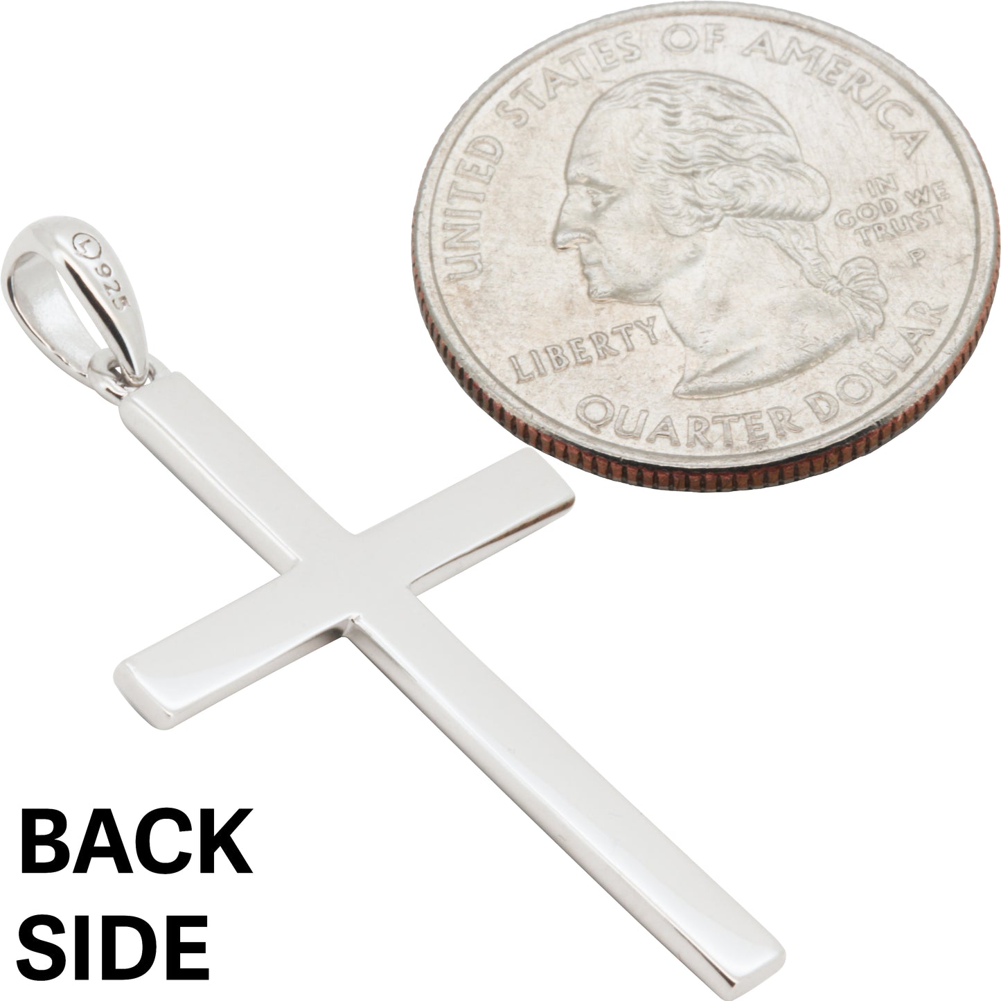 Cross Pendant (925 Sterling Silver)