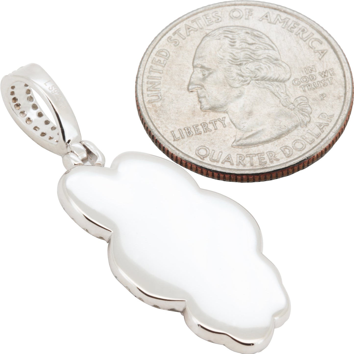 Moissanite Power Puff Girls Blossom Pendant