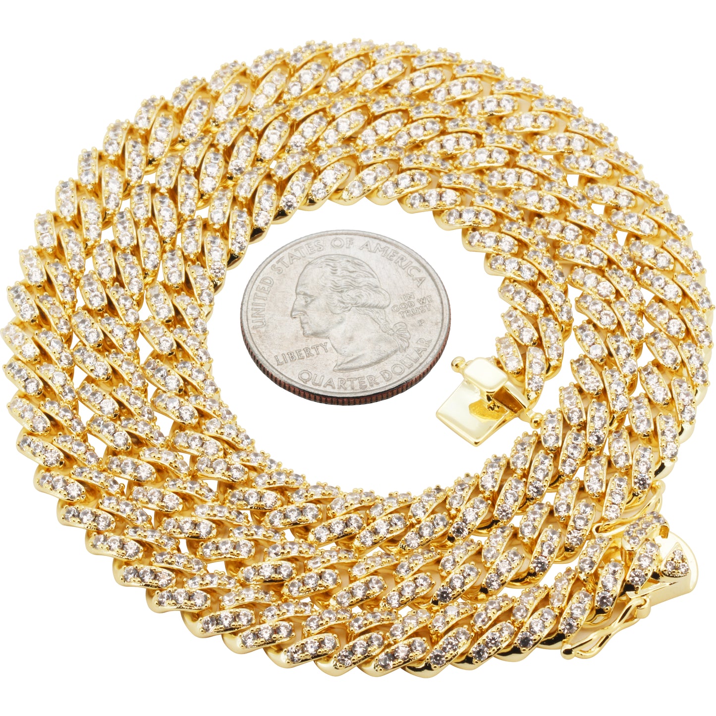 8mm Cuban Link Chain 20"
