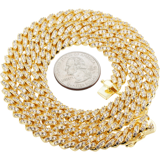 8mm Cuban Link Chain 20"