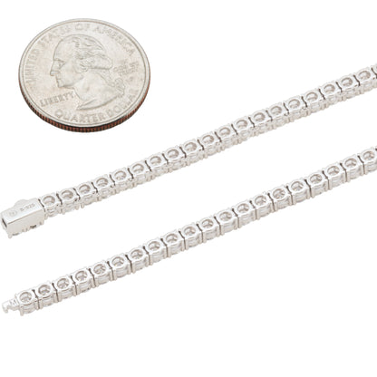 3mm Moissanite Tennis Bracelet 7"