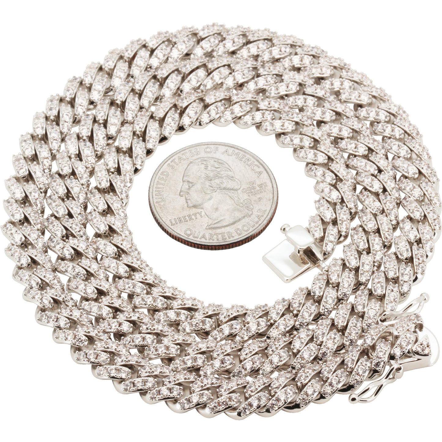 8mm Cuban Link Chain 20"
