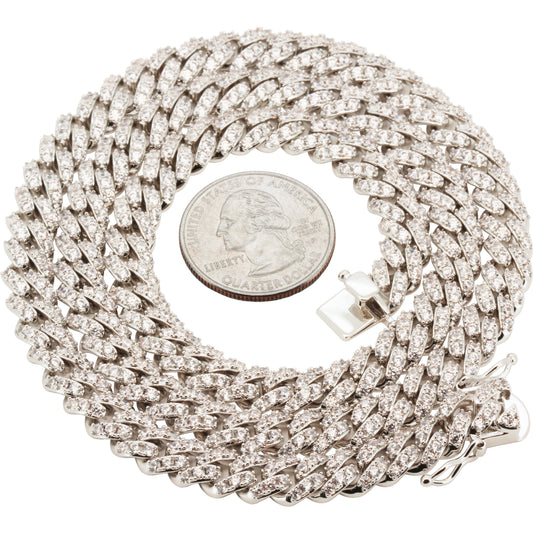 8mm Cuban Link Chain 20"