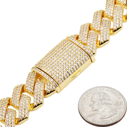 18mm Cuban Link Chain 20"