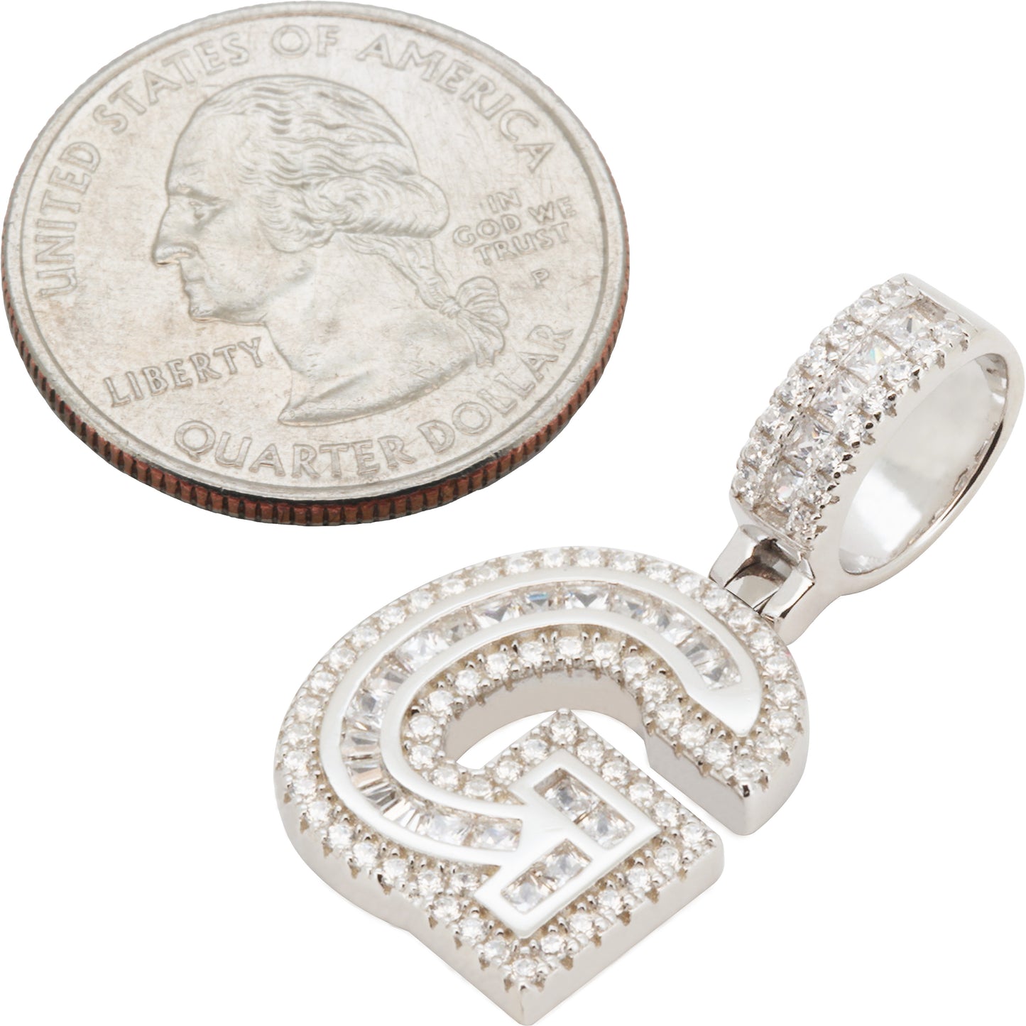 Block Letter G Pendant