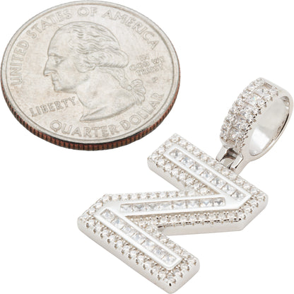 Block Letter Z Pendant