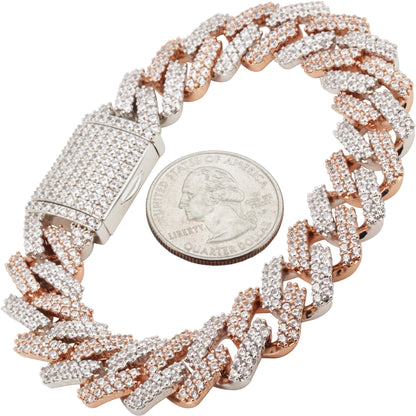14mm Cuban Link Bracelet 8.5"