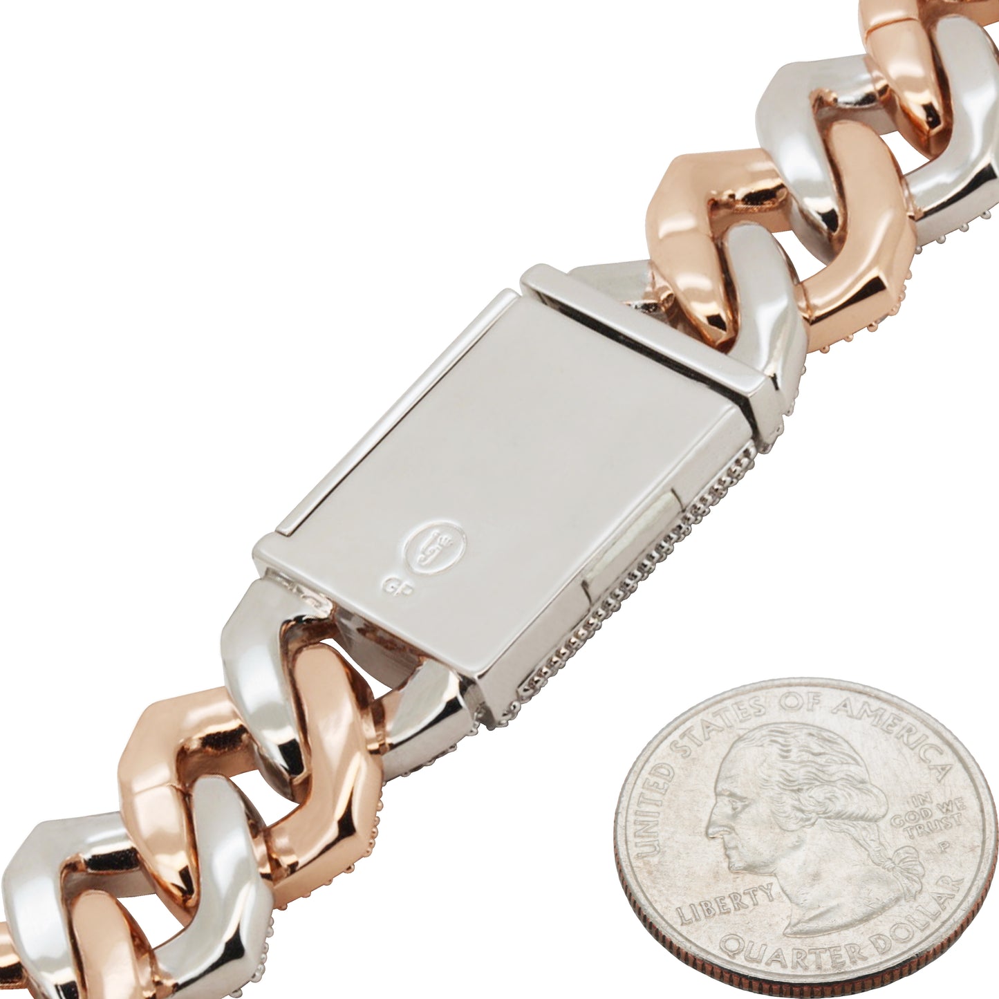 18mm Cuban Link Bracelet 8.5"