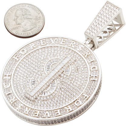 Forever Rich Circle Pendant