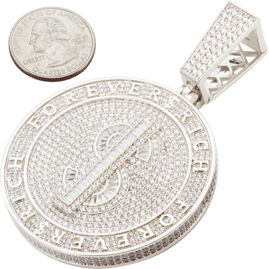 Forever Rich Circle Pendant