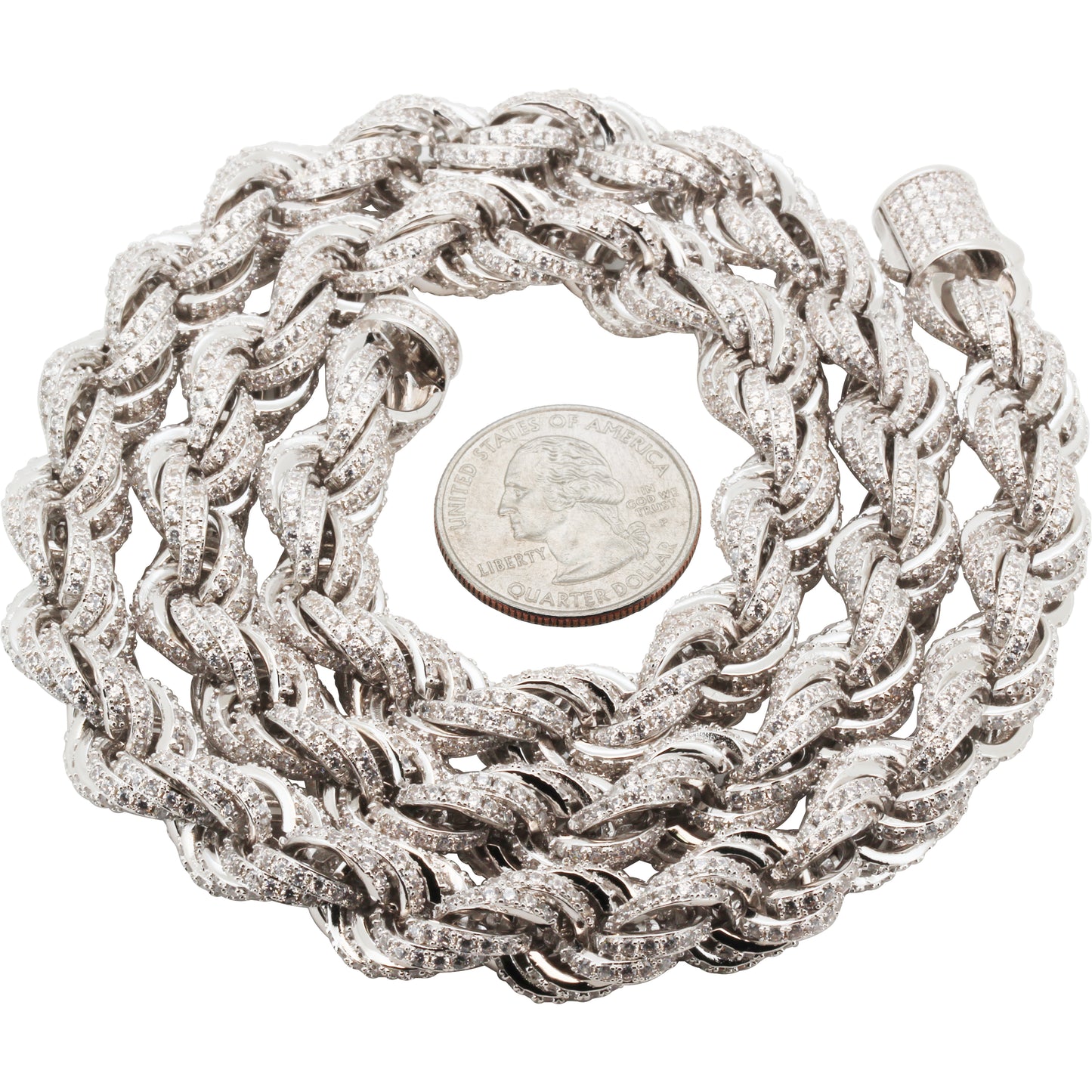 12mm Rope Chain 24"