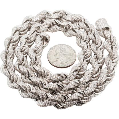12mm Rope Chain 24"