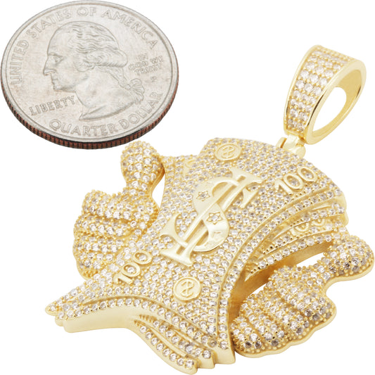 Thumbs Up Money Pendant