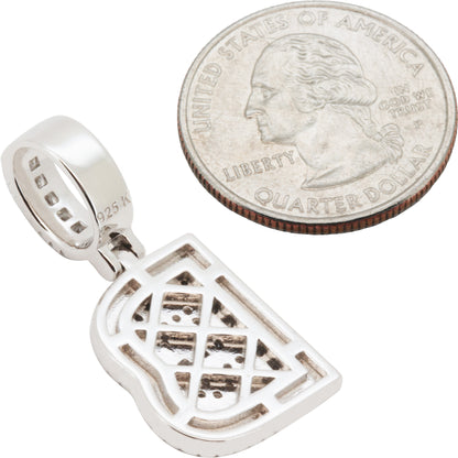 Block Letter B Pendant