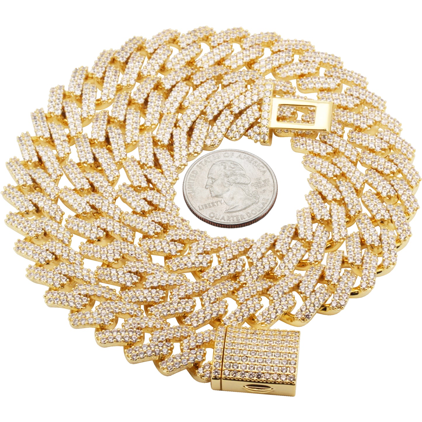 14mm Cuban Link Chain 24"