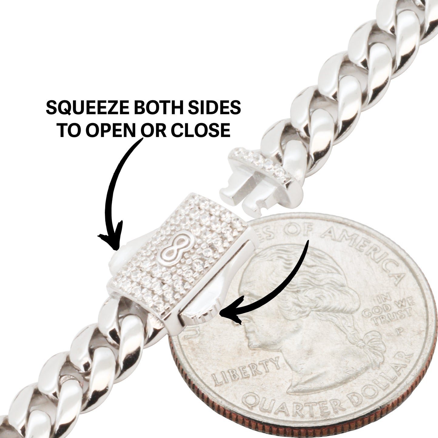 Miami Cuban Link Chain (925 Sterling Silver)