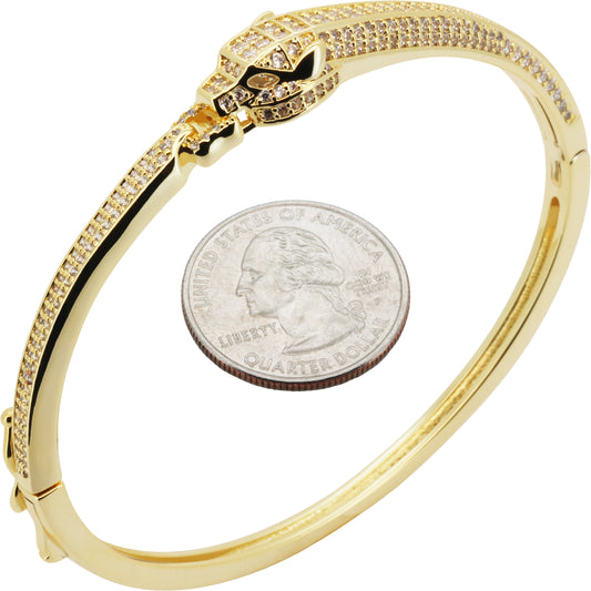 Panther Bangle Bracelet 7”