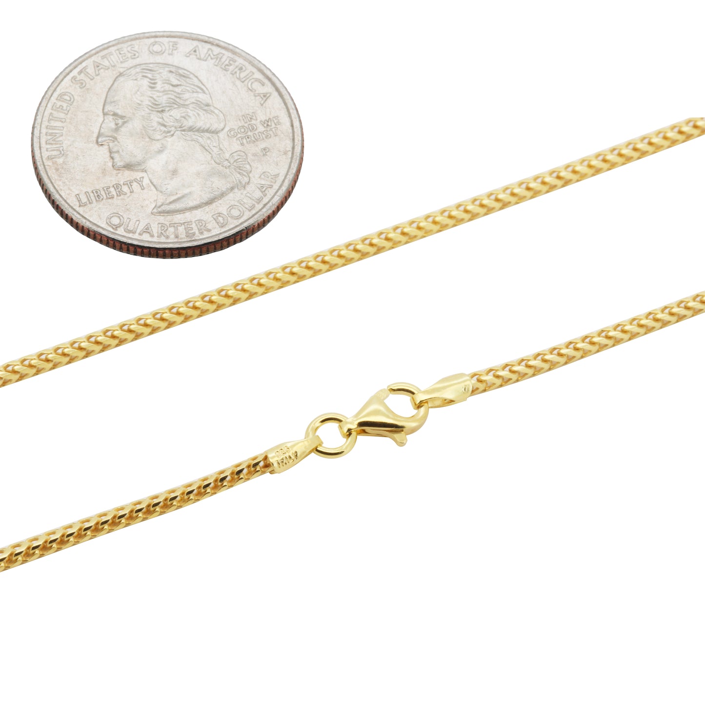 1.5mm Franco Chain 18"