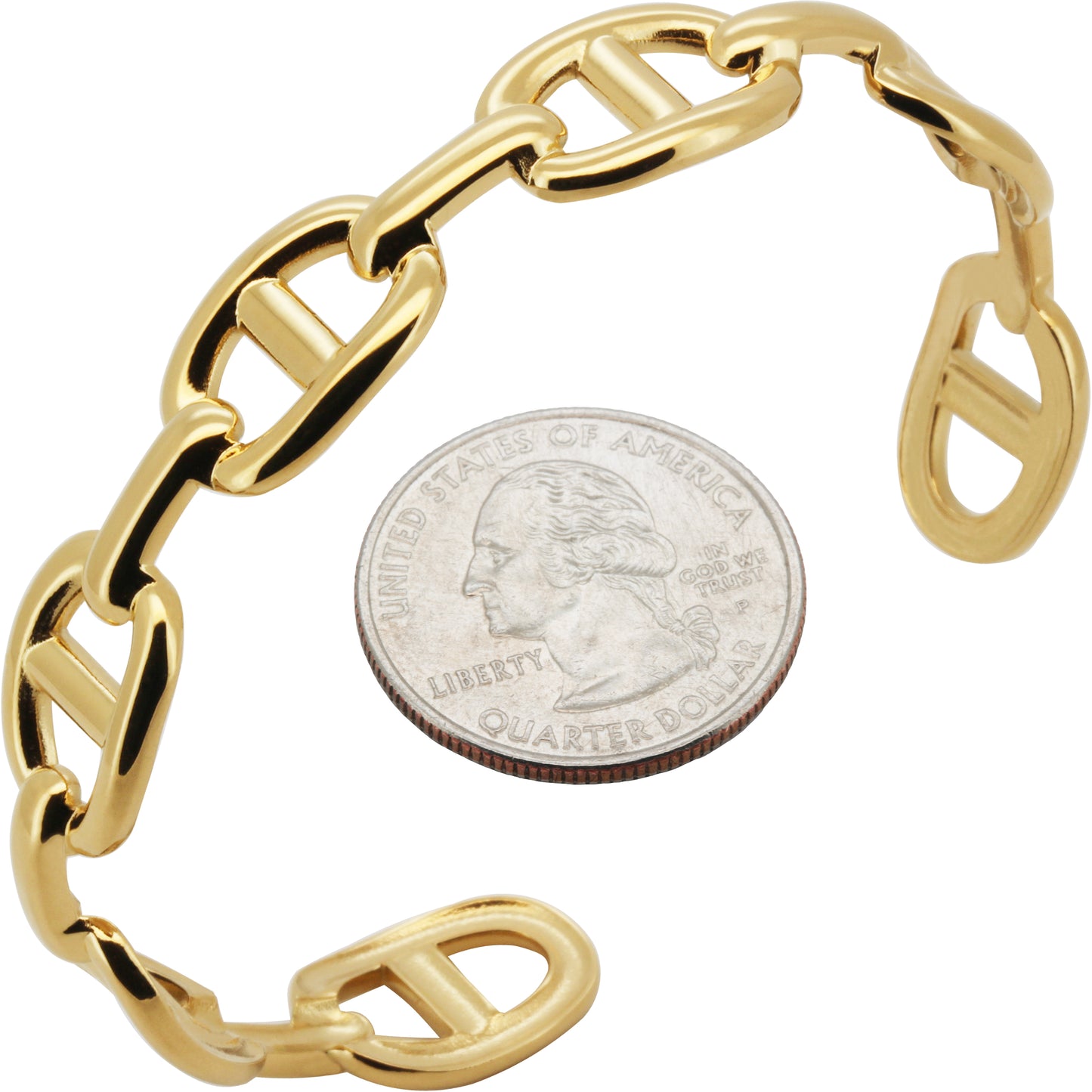 12mm Mariner Bangle Bracelet 7.5”