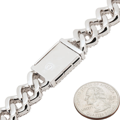 14mm Cuban Link Bracelet 8.5"