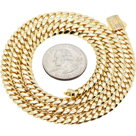 6mm Monaco Miami Cuban Link Chain 16"