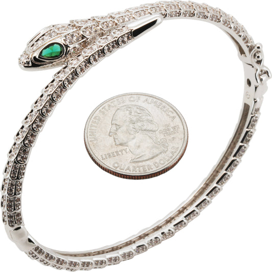 Snake Bangle Bracelet 7”