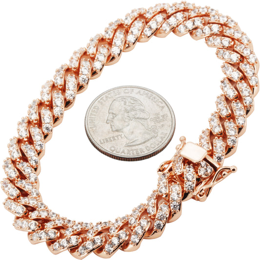 10mm Cuban Link Bracelet 8"