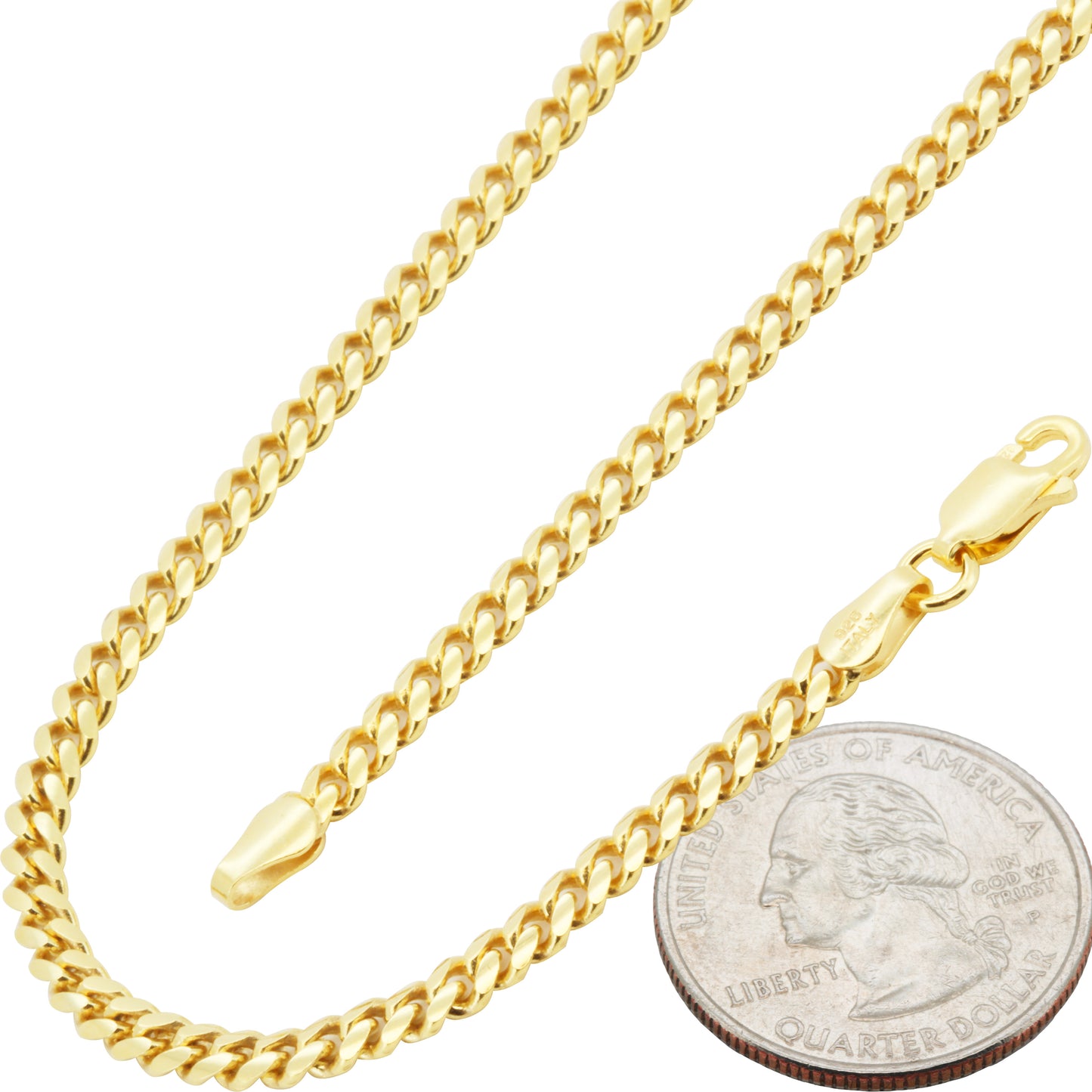 Miami Cuban Link Chain (925 Sterling Silver)