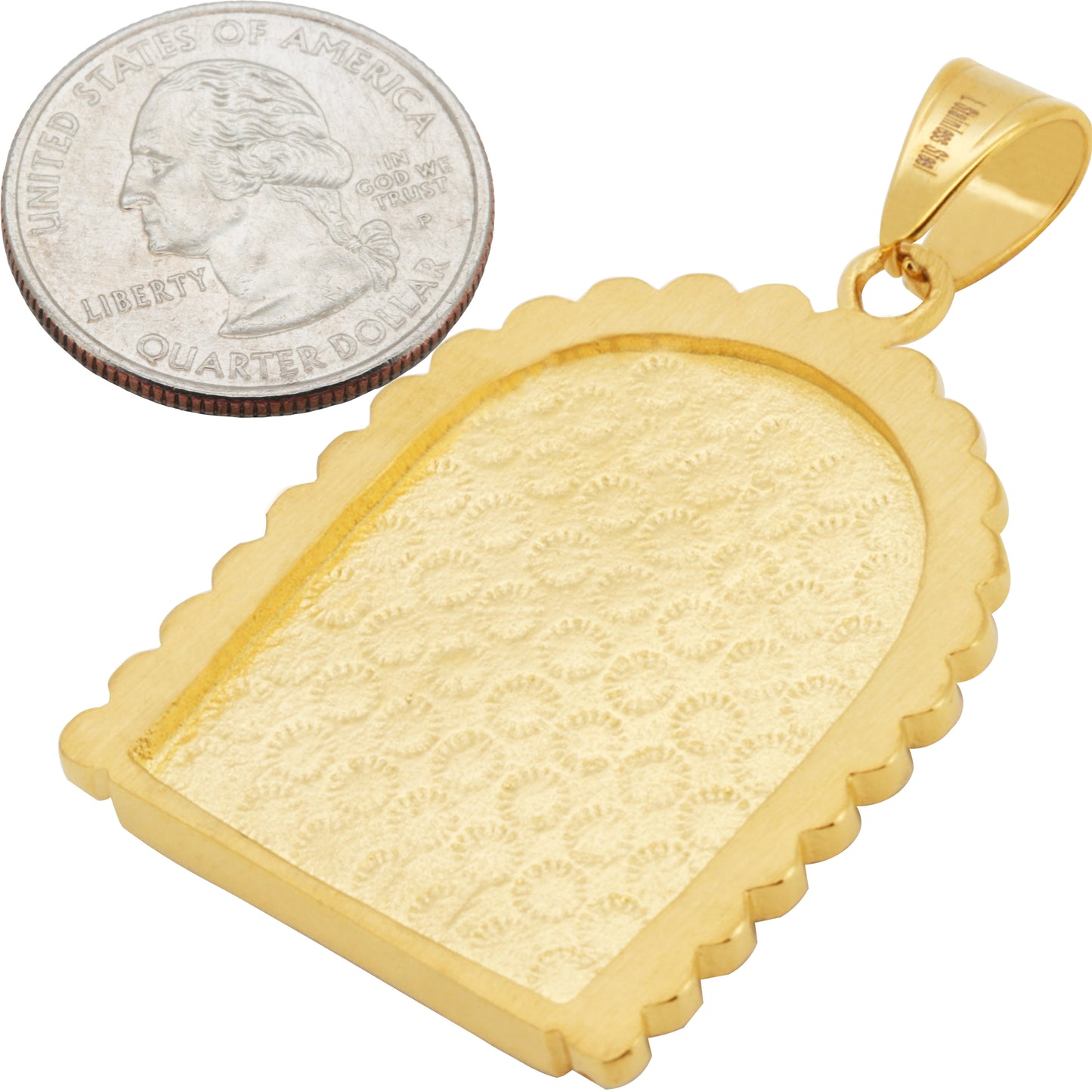 Holographic Jesus Pendant