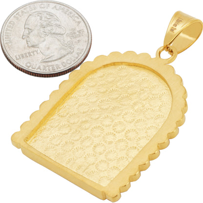 Holographic Jesus Pendant