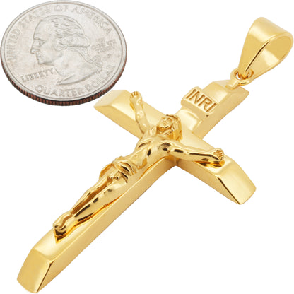 Crucifix Cross Pendant L