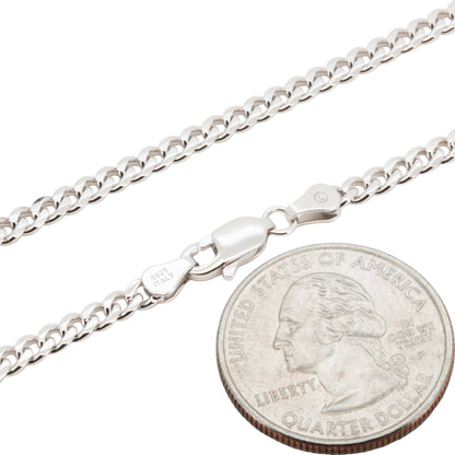 3mm Cuban Link Bracelet 7.5"