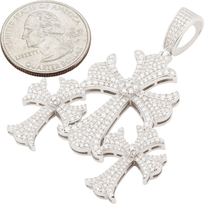 Triple Cross Pendant