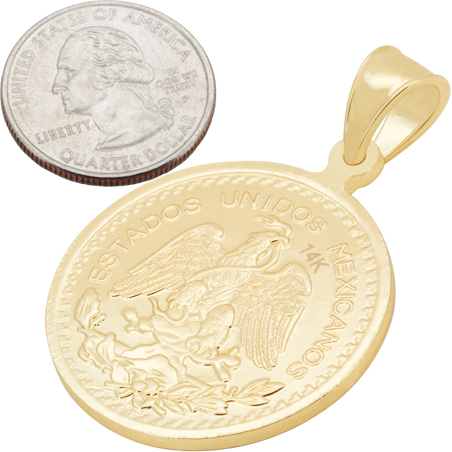 Mexican Peso Pendant