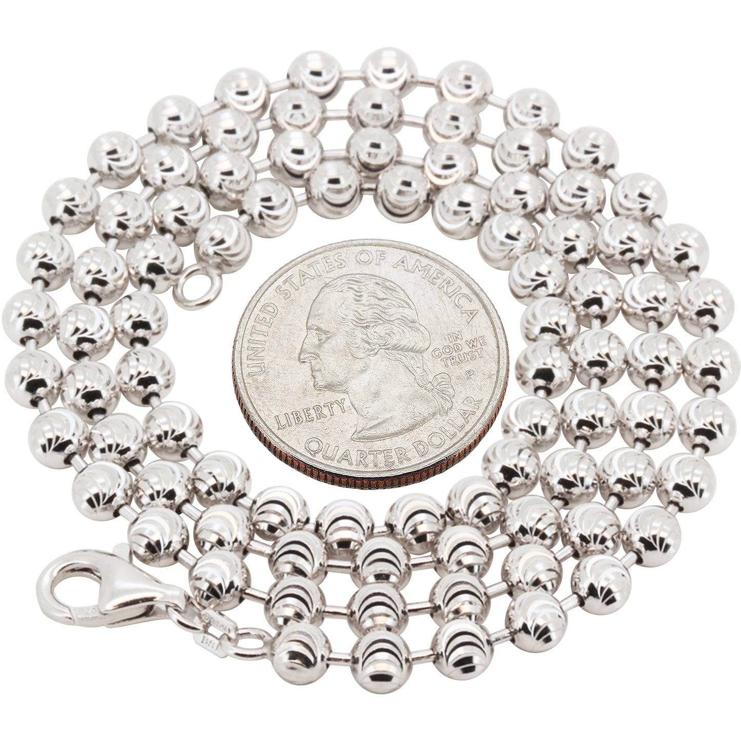 5mm Mooncut Chain 16"