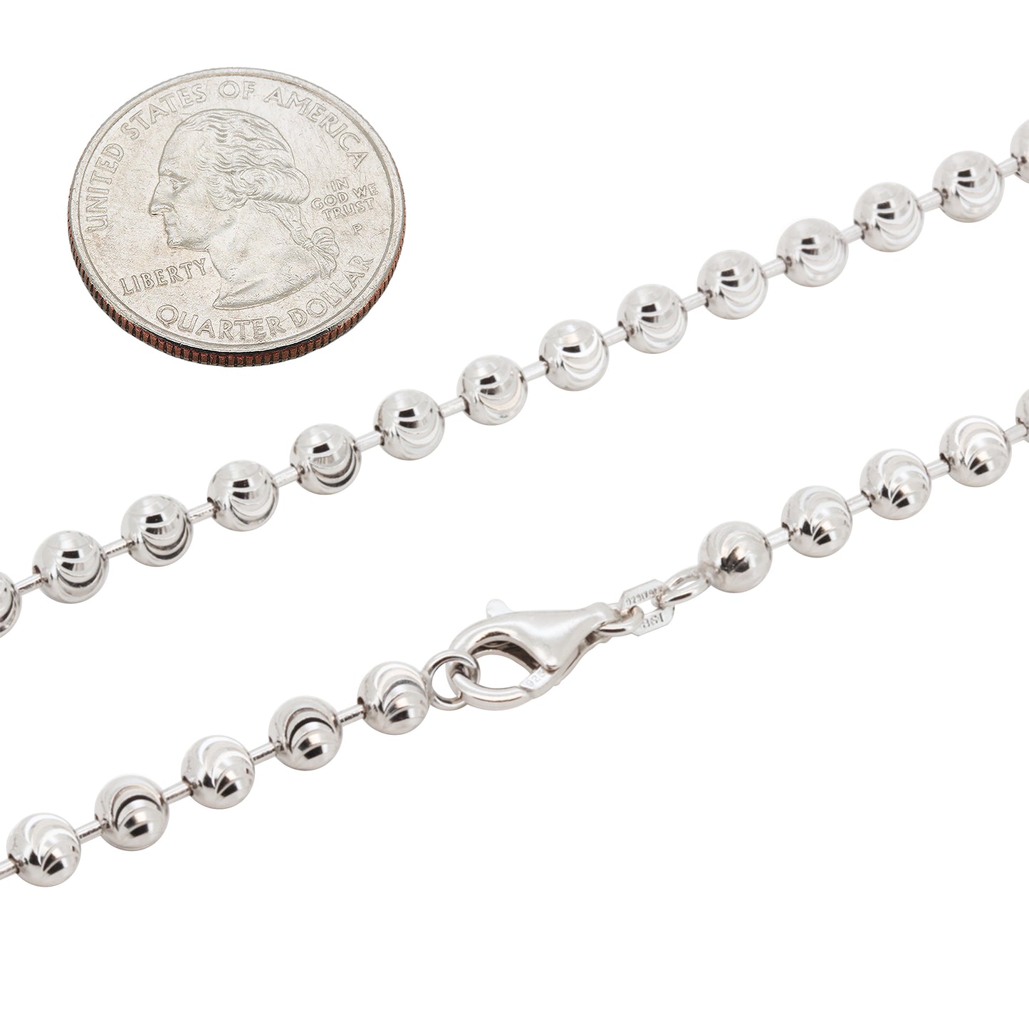 5mm Mooncut Chain 16"