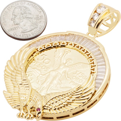 Mexican Peso Pendant