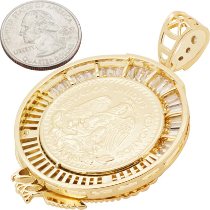 Mexican Peso Pendant
