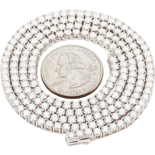 3mm Moissanite Tennis Chain 16"