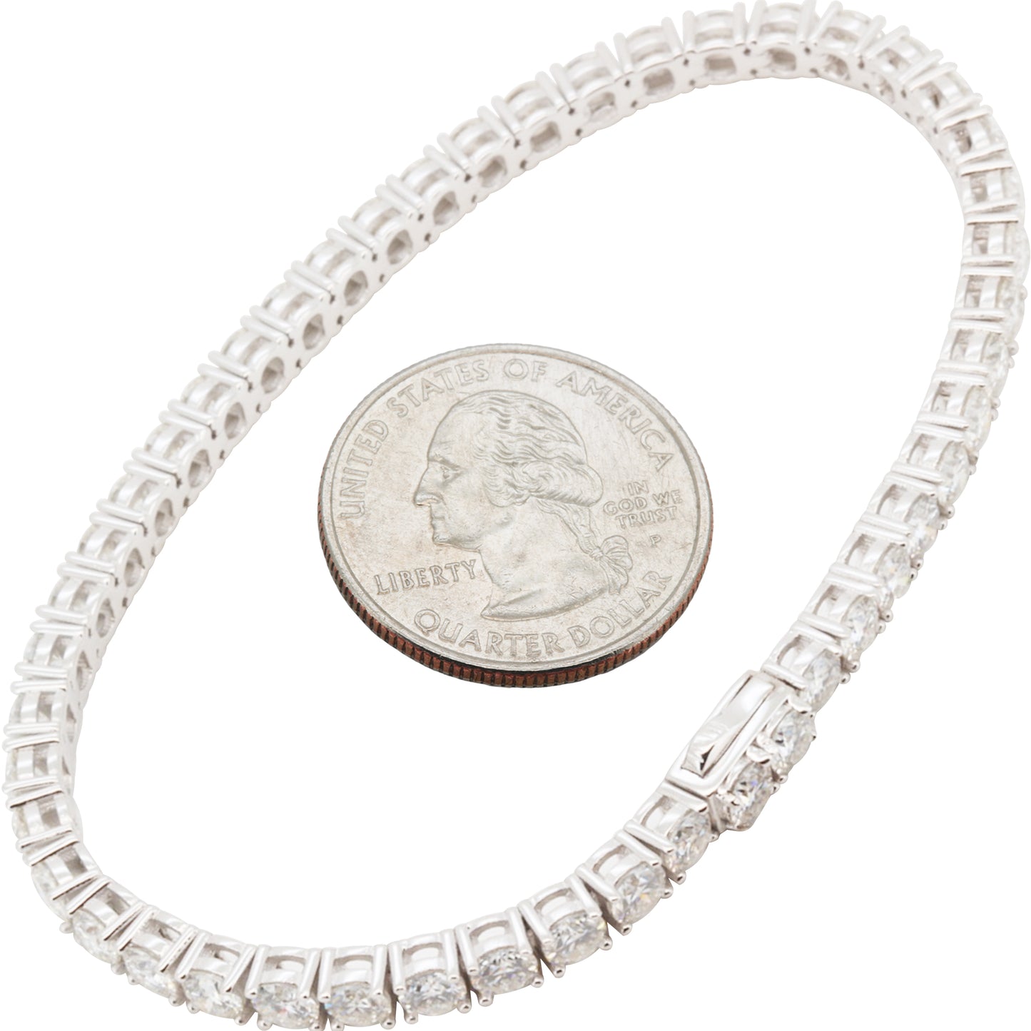 4mm Tennis Bracelet 8"