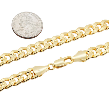 10mm Curb Cuban Link Chain 24"