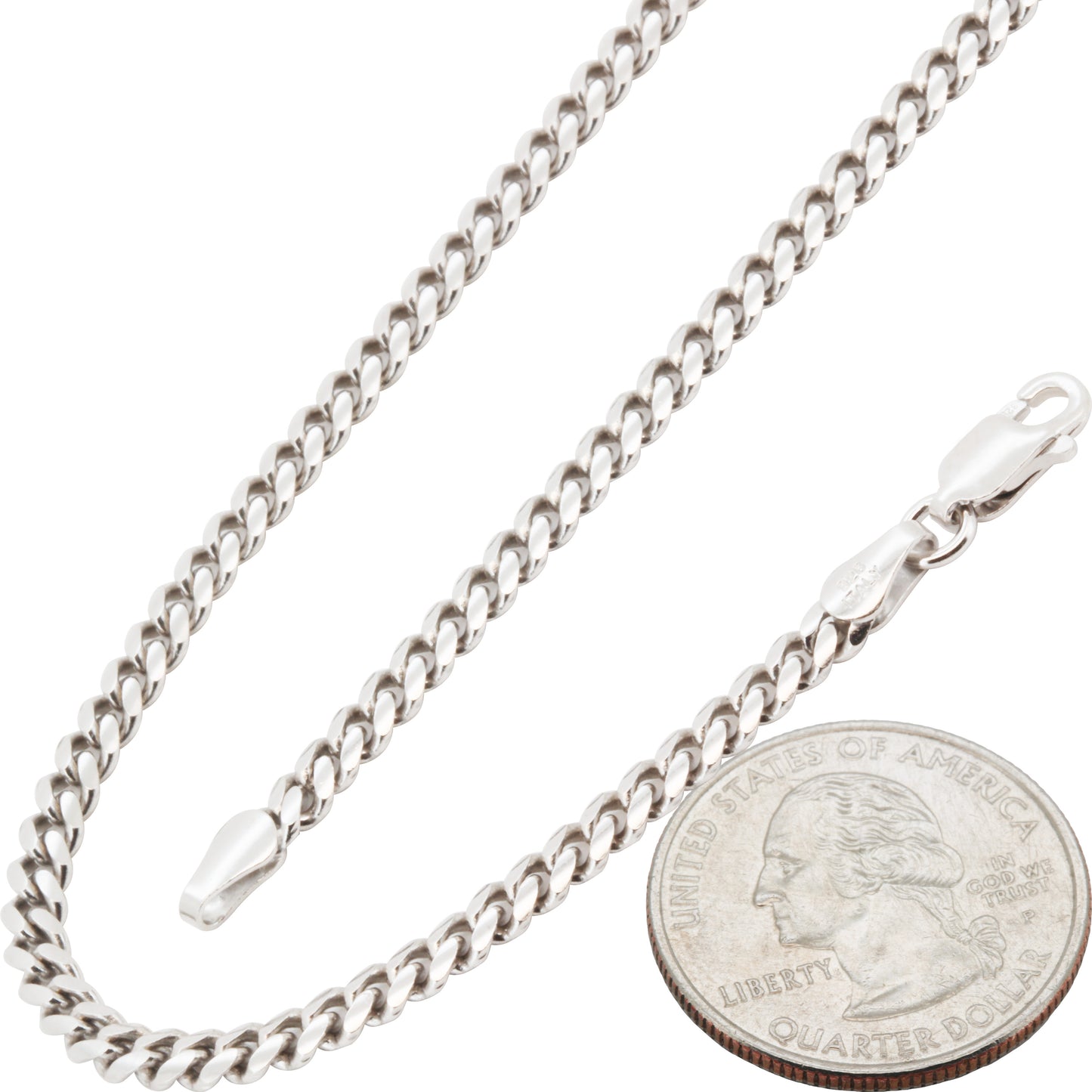 Miami Cuban Link Chain (925 Sterling Silver)