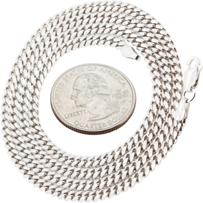 3.5mm Miami Cuban Link Chain 22"