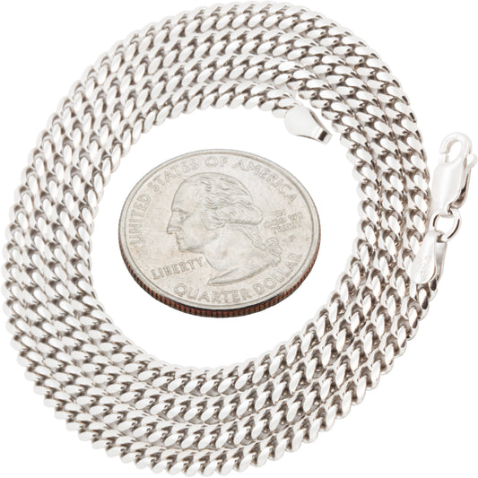 3.5mm Miami Cuban Link Chain 22"