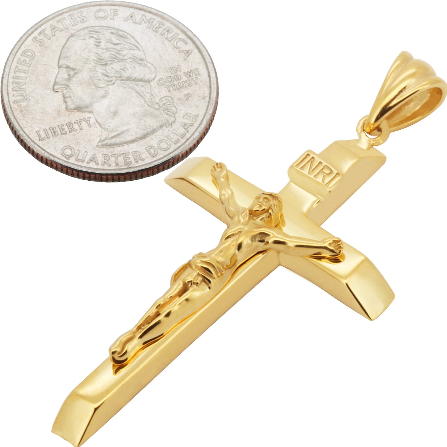 Crucifix Cross Pendant M